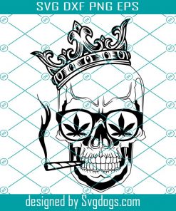 Skull Smoking Weed Svg, Cannabis Smoking  Svg, Blunt Svg,  High as Always Svg , Skull Smoking Weed Svg