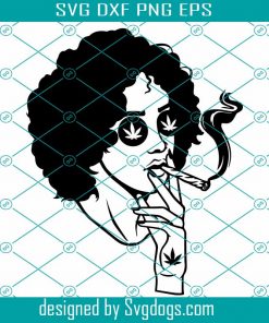 Moke Weed Svg, Girl Smoking Weed Svg, Smoking Marijuana Svg, Cannabis Svg, Weed Svg