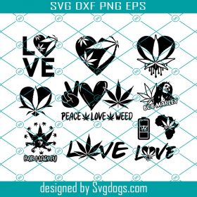 Love cannabis Svg, Love Weed Svg, Weed Svg, Marijuana Svg, Dope Svg ...