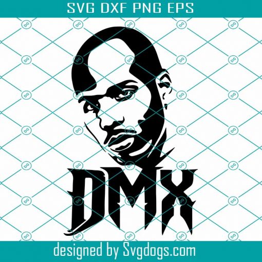 DMX Face Svg, Hip Hop Svg, Rap Svg, Legend Svg, 90s, Music Svg, Pop Svg, R.i.p. DMX Svg, DMX Svg, Legends Never Die Svg