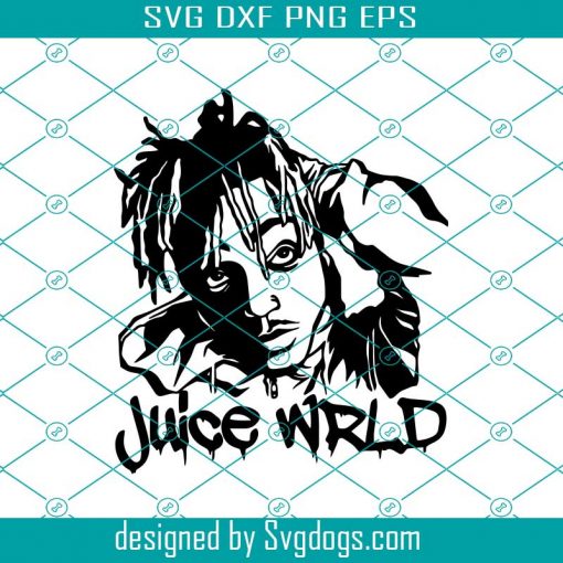 Juice Wrld Svg, Rapper Svg, Juice Wrld Svg, Potrait Blak And White svg,Juice Wrld Rapper Svg, Music Svg, Music Lover Svg, Rapper Svg, Love Rapper Svg