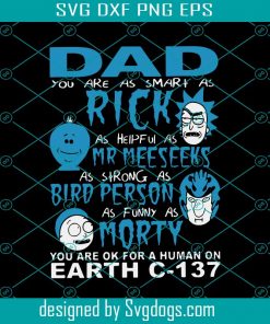 Dad Rick And Morty Svg, Father's Day Png, NBA Svg, Trending Svg