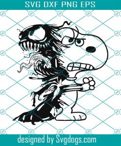 Snoopy Venom Svg, Peanuts Cartoon Svg, Disney Cartoon Svg