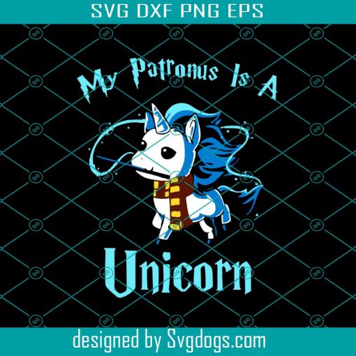 My Patronus Is A Unicorn Svg, Horse Svg, Trending Svg