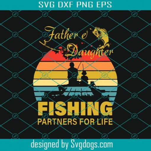 Finishing Svg, Family Svg, Father And Daughter Svg, Partnera For Life Svg, Stick Figure Family Svg, Fishing Svg, Fishing Svg