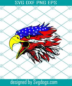 American Flag Eagle Svg, 4th Of July Svg, Eagle Svg, Eagle Flag Svg, American Flag Svg, Flag Svg