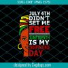 Juneteenth 2022 Svg, Black Afro Svg, African American Svg, Black Month History Svg, Freedom Day Svg