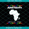 Juneteenth 1865 Svg, Juneteenth Day My Ancestors Werent Free In 1776 Svg, Black African Hands American Pride Gift Black Lives Matter Svg