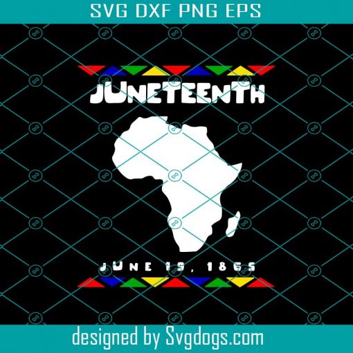 Juneteenth Day Svg, Freedom Emancipation Awareness Proclamation Justice Honor Svg, June And Nineteenth Svg