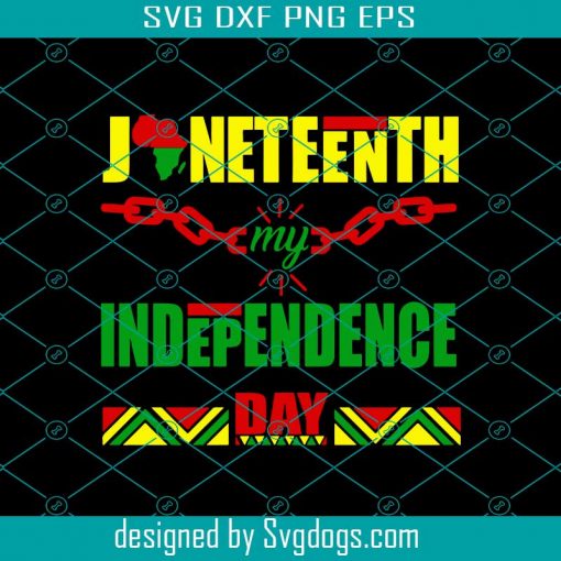 Juneteenth Is My Independence Day Svg, Juneteenth 2021 Svg, Black Afro Svg, Black Month History Svg