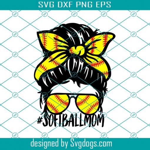 Softball Mom Svg, Softball Svg, Mom Svg