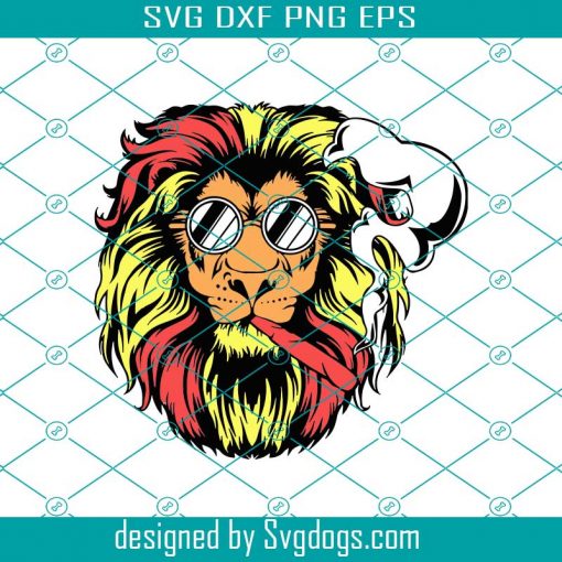 Lion Head Smoking Svg, Lion Svg, Juneteenth Svg, Black Lives Matter Svg, Black History Svg, Black Lives Matter Svg