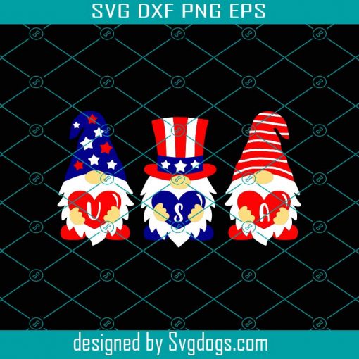 Patriotic Gnomes Svg, 4th Of July Gnomes Svg, Independence Day Svg , American USA Shirt Design Stars And Stripes 2021 Svg