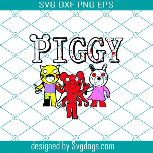 Piggy Roblox Svg, Roblox Game Svg, Roblox Characters Svg, Piggy Svg, Piggy Horror Roblox Svg, Roblox Game Svg