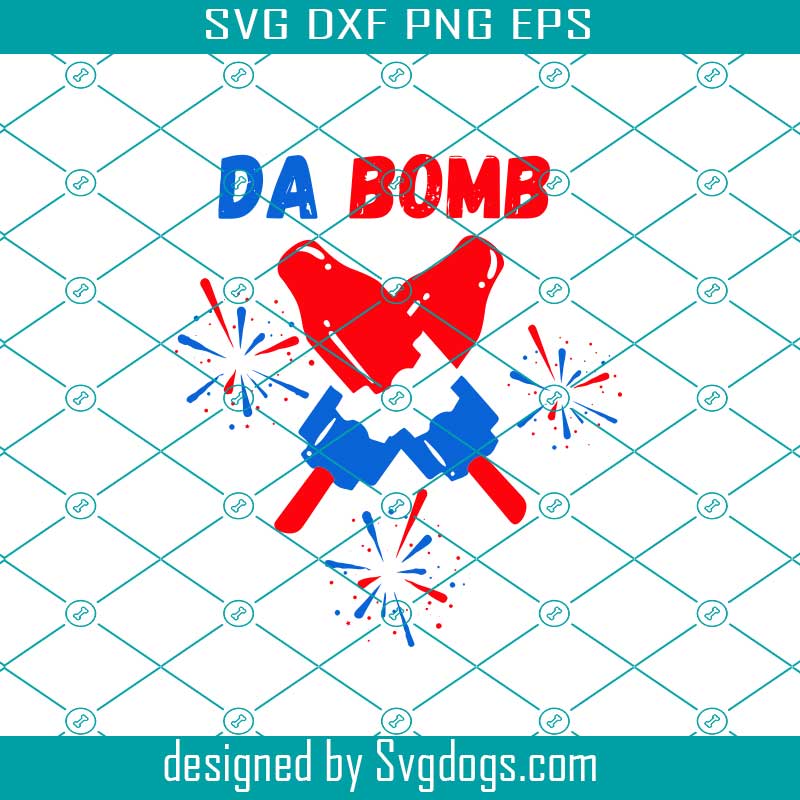 Download Da Bomb Svg Red Blue Popsicle Svg 4th Of July Svg Summer Popsicle Svg Bomb Pop Svg Independence Day Svg Svgdogs