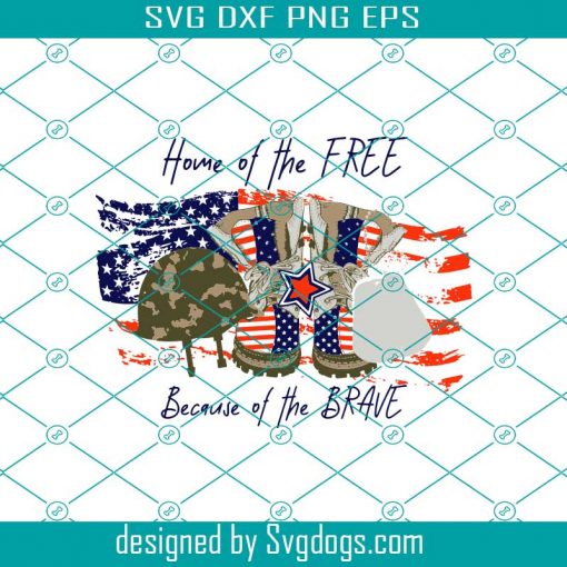 Home Of The Free Svg, Sublimation Printing Svg, DTG Printing Svg, Sublimation Svg, American Svg, The 4th July Svg