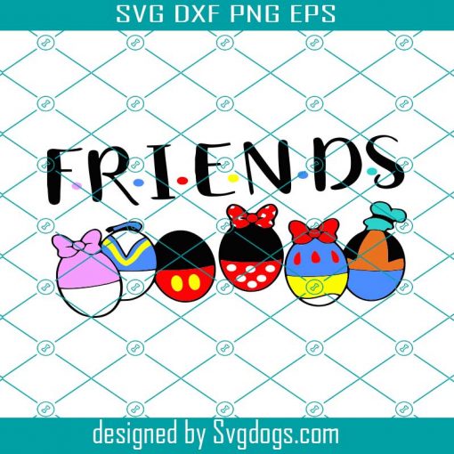 Disney Svg, Disney Characters Svg, Mickey Mouse Svg, Minnie Goofy Daisy Donald Duck Snow White Svg, Disney Friends Svg