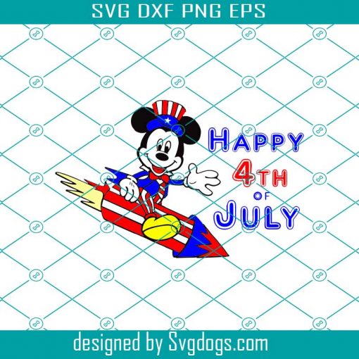 For 4th Of July Mickey Svg, Disney Svg, Mickey Svg