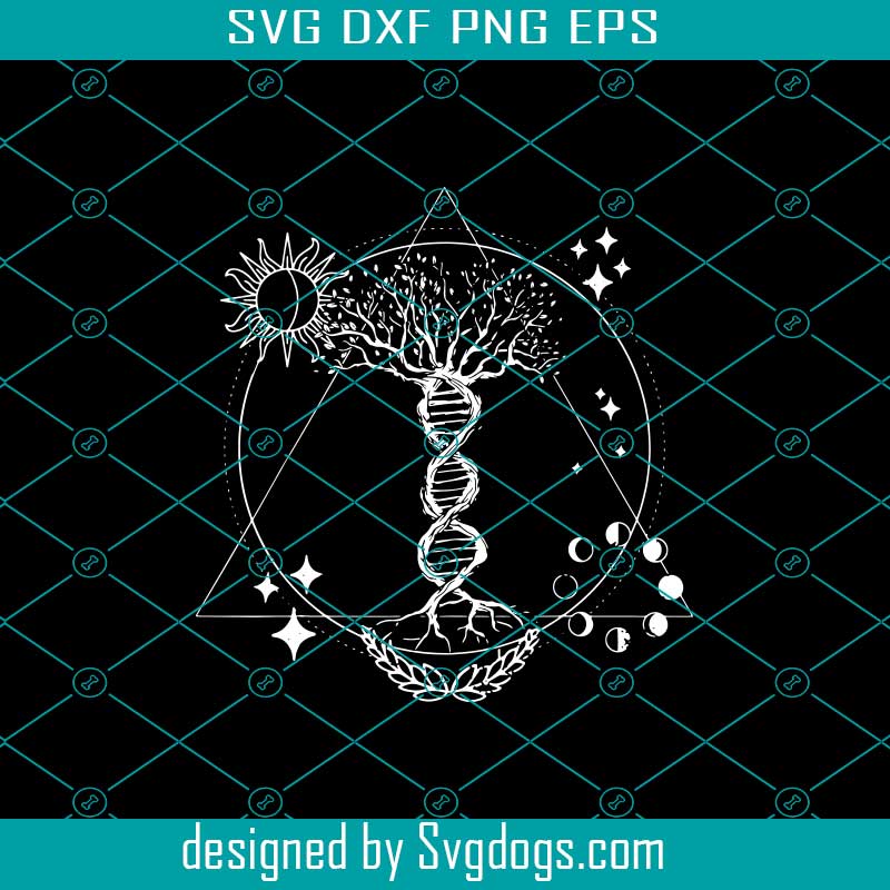 Triangle Moon Phases And Tree Life Dna Svg Trending Svg Sun Svg Tree Life Svg Dna Svg Moon Svg Tree Svg Esoteric Geometry Svg Svgdogs