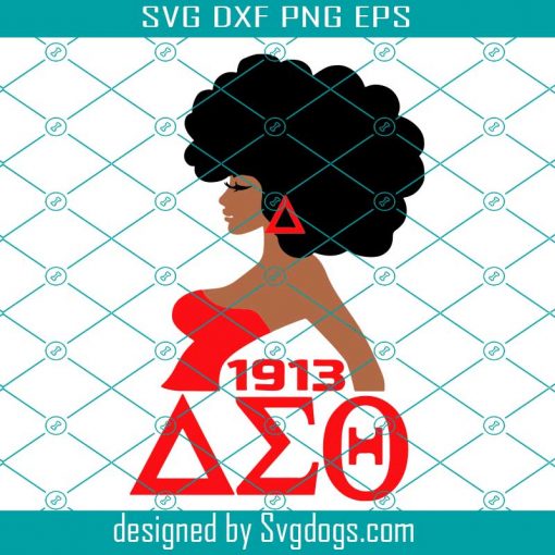 Delta Sigma Theta Svg, Sigma Theta Gifts Svg, Sigma Theta Svg , Delta Sigma Theta 1913 Diva Svg, 1913 Svg