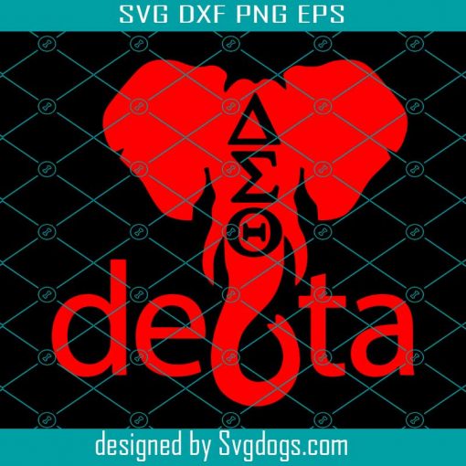 Delta Sigma Theta Svg, Sigma Theta Gifts Svg, Sigma Theta Svg ,Delta Sigma Theta 1913 AEO Elephant Svg, Delta Sigma Svg