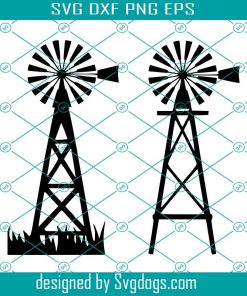 Windmill Svg, Farm Windmill Svg, Trending Svg