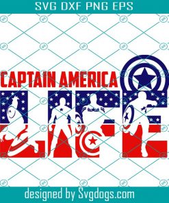 Life Design In Svg, Png, Captain America Svg, Trending Svg