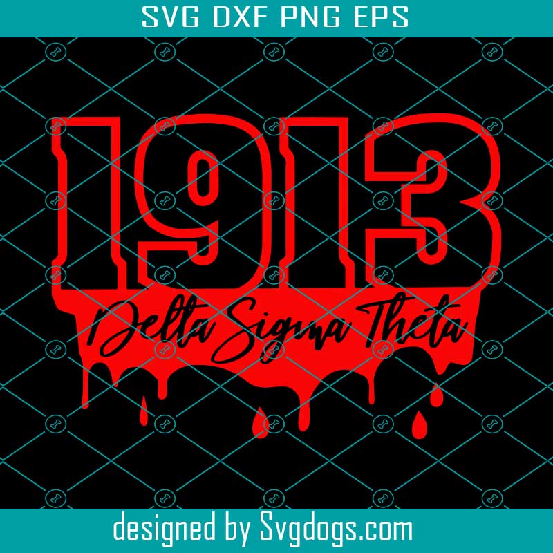1913 Delta Sigma Theta Svg, Delta Sigma Theta 1913 Svg, Sigma Theta Gifts Svg, Sigma Theta Svg
