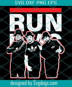 Run DMC Music Band Svg, American Hip Hop Group Svg, Hip Hop Svg, Rapper Svg, Band Svg, Music Svg, Trending Svg