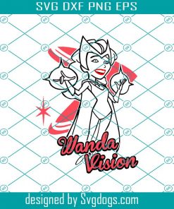 Wanda Vision Svg, Disney Svg, Trending Svg