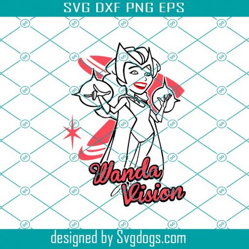 Wanda Vision Svg, Disney Svg, Trending Svg