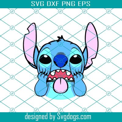 Scary Stitch Disney Svg, Trending Svg, Scary Stitch Svg, Stitch Svg ...