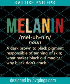 Retro Melanin Svg Definition, Black Woman Svg, Black Queen Girl Svg, African American Svg