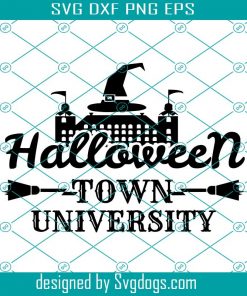 Halloween Town University Svg, Witch Town University Graphic Svg, For Shirt Svg, Mug & Sticker Svg