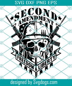 Defend Second Amendment Freedom & Liberty Svg, US army Veteran Svg, Military Svg, Patriotic Svg