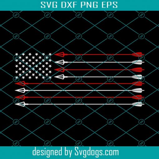 USA Flag Arrow Svg Patriotic, American Flag Archery Svg, Elk Hunting Svg, Deer Hunting Svg