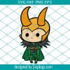 Avengers Marvel Disney Svg, Loki Svg, Loki Mouse Head Svg