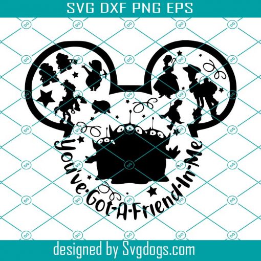 You Have A Friend In Me Svg, Toy Story Svg, Woody Svg, Disneyworld Svg