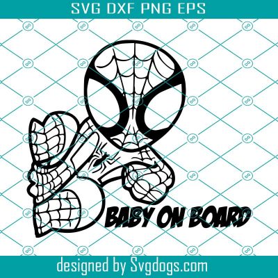 Spider Man Svg Bundle, Marvel Comics Svg, Funny Car Decal Svg, Baby On ...