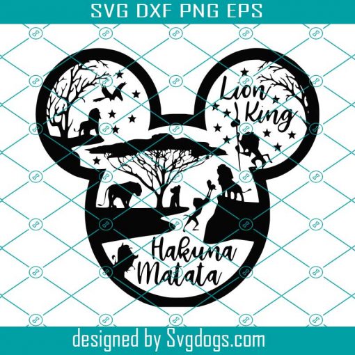 Lion King Svg, Disney Lion King Hakuna Matata Svg, Disney Svg