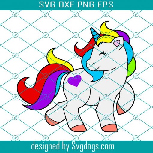 Unicorn Layered Svg, Girl Svg, Cute Unicorn Svg