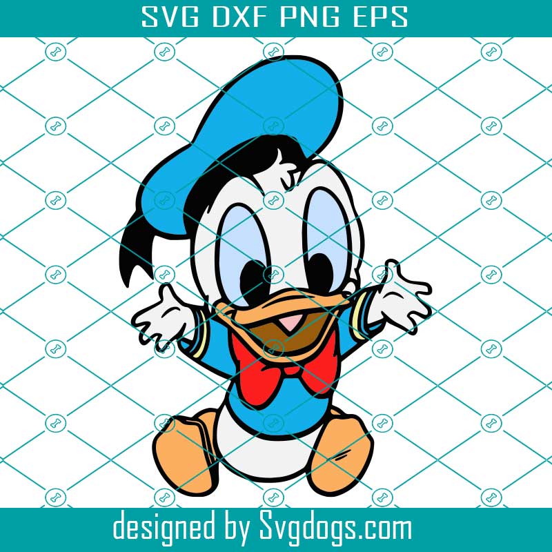 Download Baby Donald Duck Svg Disney Inspired Svg Layered Svg Svgdogs