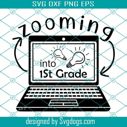 Back To School Zoom Style Grades K-6TH Svg, Back To School Svg, Homeschool Svg, Home School Svg, Zoom Classroom Svg