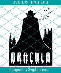 Dracula Svg, Dracula Silhouette Svg, Halloween Svg, Vampire Svg, Dracula Svg, Dracula Cameo Svg