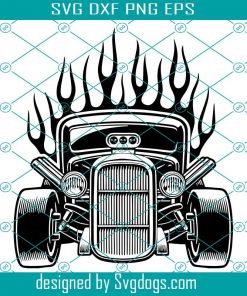 Hot Rod Svg, Vintage Car Svg, Muscle Car Svg, Retro Car Svg, Hot Rod Svg, Hot Rod Svg, Classic Car Svg
