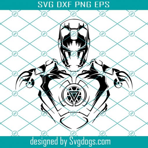 Iron Man Svg, IronMan Silhouette Svg, Iron Man Svg, Iron Man Cut Files Svg, Tony Stark Vector Svg , Avengers Svg, Iron Man Cameo Svg