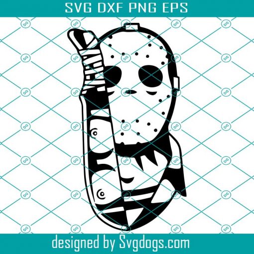 Jason Voorhees Svg, Jason Voorhees Silhouette Svg, Jason Svg, Friday 13th Svg, Voorhees Svg