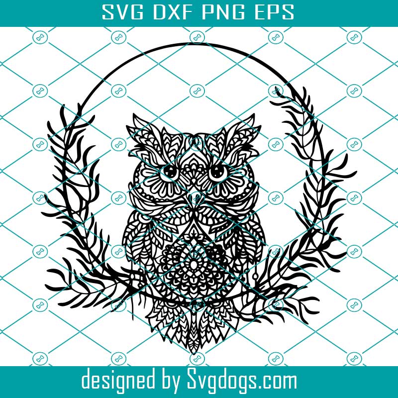 Free Free 258 Layered Owl Mandala Svg SVG PNG EPS DXF File