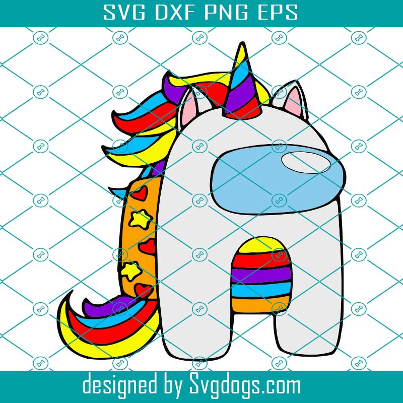 Download Among Us Unicorn Svg Layered Svg Unicorn Svg Svgdogs