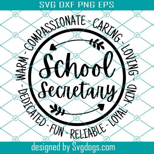 School Secretary Svg, Secreatary Svg, Staff Worker Svg, Coworker Svg , School Staff Appreciation Gift Svg